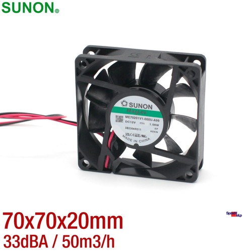 Cooler lüfter 70mm 20mm - cooler,