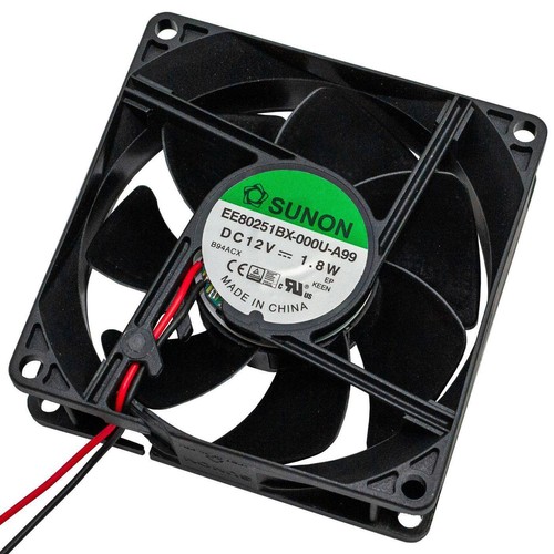Lüfter 12v 8w 80x80x25mm - lüfter,