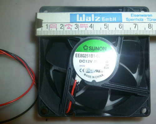 Sunon 80x80x25mm 12v 7w - sunon,
